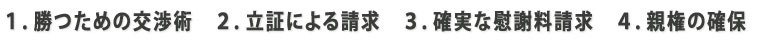 離婚で勝つには